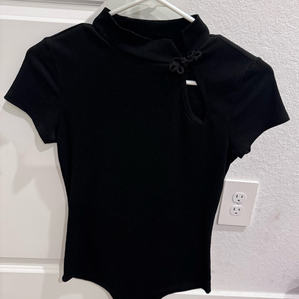 Sophisticated Black Women's Bodysuit
